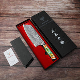 7.5 Inch Damascus Stee Nakiri Knife Cleaver