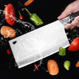 7″ Stainless Steel Razor‑Sharp Cleave Chef’s Knife