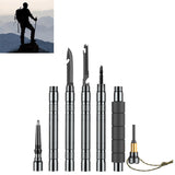 Multi-Function Trekking Pole Folding Stick Kit