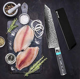 XITUO Japanese  8" inch Damascus Steel chef Knife