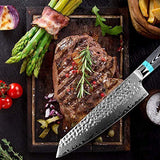 XITUO Japanese  8" inch Damascus Steel chef Knife