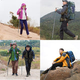 Multi-Function Trekking Pole Folding Stick Kit