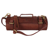 Leather Chef Knife Roll Portable Kitchen Knives bag Protector