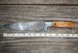 8" Tri-star Olive Burl Chef Knife