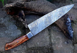 Custom Handmade Damascus Chef Knife