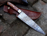 Custom Handmade Damascus Chef Knife