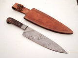Handcrafted Damascus Steel Chef Knife