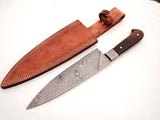 Handcrafted Damascus Steel Chef Knife