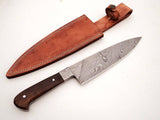 Handcrafted Damascus Steel Chef Knife