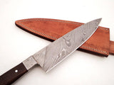 Handcrafted Damascus Steel Chef Knife