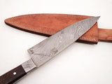 Handcrafted Damascus Steel Chef Knife
