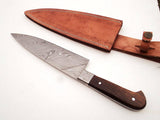 Handcrafted Damascus Steel Chef Knife