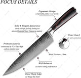 XITUO 10PCS Kitchen Chef Knives set