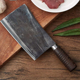 Handmade Forged Butcher Meat Cleaver Stainless Steel Chef's Knives