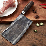 Handmade Forged Butcher Meat Cleaver Stainless Steel Chef's Knives