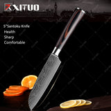 XITUO 10PCS Kitchen Chef Knives set