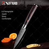 XITUO 10PCS Kitchen Chef Knives set