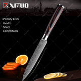 XITUO 10PCS Kitchen Chef Knives set