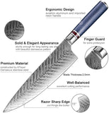 XITUO 8-inch Damascus Steel Chef Knife