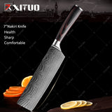 XITUO 10PCS Kitchen Chef Knives set