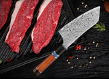 XITUO Damascus Steel Chef Knife + Knife Sharpener