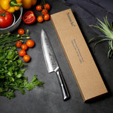 SUNNECKO Professional 8" Japanese Damascus Steel Chef Knife