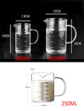 High Borosilicate Glass Measuring Cup