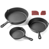 Chef Cast Iron Skillet Non-stick Frying Pan