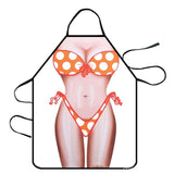 Funny 3D Kitchen Printed Sexy Men Aprons