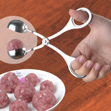 Kitchen Convenient Stainless Steel Stuffed Meatball Maker