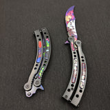 Stainless Steel Butterfly training knife
