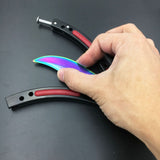 Stainless Steel Butterfly training knife