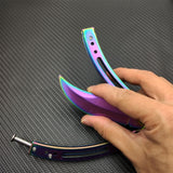 Stainless Steel Butterfly training knife