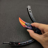 Stainless Steel Butterfly training knife