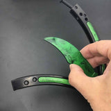 Stainless Steel Butterfly training knife