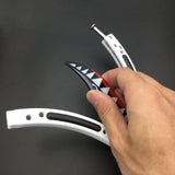 Stainless Steel Butterfly training knife