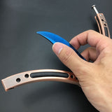 Stainless Steel Butterfly training knife