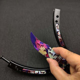 Stainless Steel Butterfly training knife