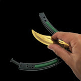 Stainless Steel Butterfly training knife