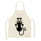 Kitchen Cooking Cute Cat Home Sleeveless Apron