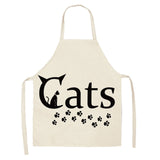Kitchen Cooking Cute Cat Home Sleeveless Apron