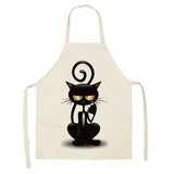 Kitchen Cooking Cute Cat Home Sleeveless Apron