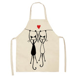 Kitchen Cooking Cute Cat Home Sleeveless Apron