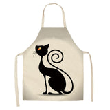 Kitchen Cooking Cute Cat Home Sleeveless Apron
