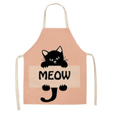 Kitchen Cooking Cute Cat Home Sleeveless Apron