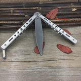 Titanium Stainless Steel Butterfly Training Knife
