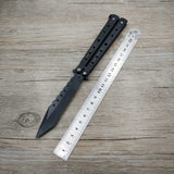 Titanium Stainless Steel Butterfly Training Knife