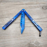 Titanium Stainless Steel Butterfly Training Knife
