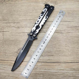Titanium Stainless Steel Butterfly Training Knife