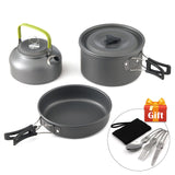 Aluminum Alloy Camping Outdoor Cooking Set